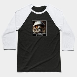 mushrooms skull Baseball T-Shirt